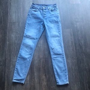 Women’s Bluenotes Lined High Rise Jeggings Sz 25